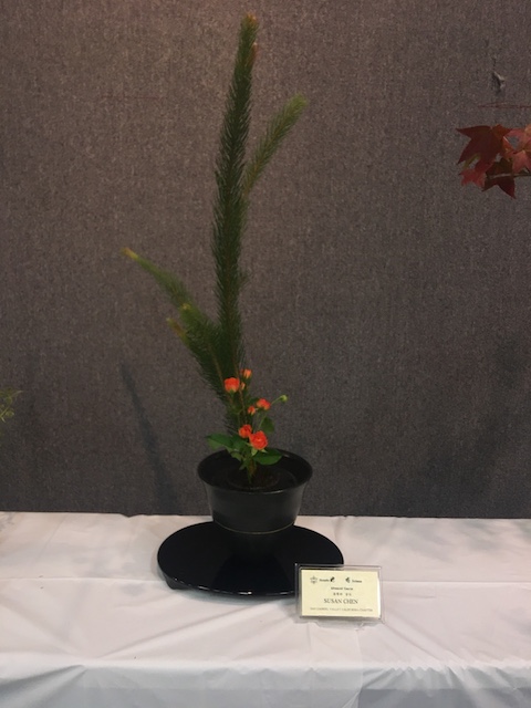 Ikenobo Ikebana Floral Exhibition In Celebration of the National Day of Republic of China (Taiwan) and The Eighth Anniversary of Ikenobo San Gabriel Valley California Chapter Oct 20 - 21, 2018 Culture Center of Taipei Economic and Cultural Office