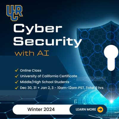 2024-2025 Winter UCR Certificate Online Class