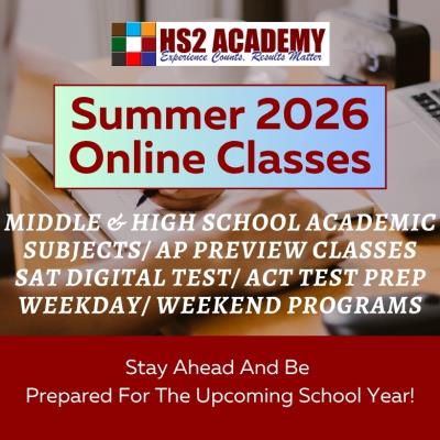 SUMMER 2026 ONLINE CLASSES