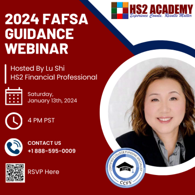 2024 FAFSA Guidance Webinar 1/13/24